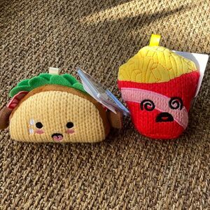 Crochet Taco and french fries Rare ami amis from wave 1